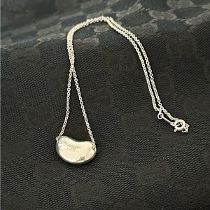 925 Sterling Silver Tiffany & Co. Big Jellybean Necklace
